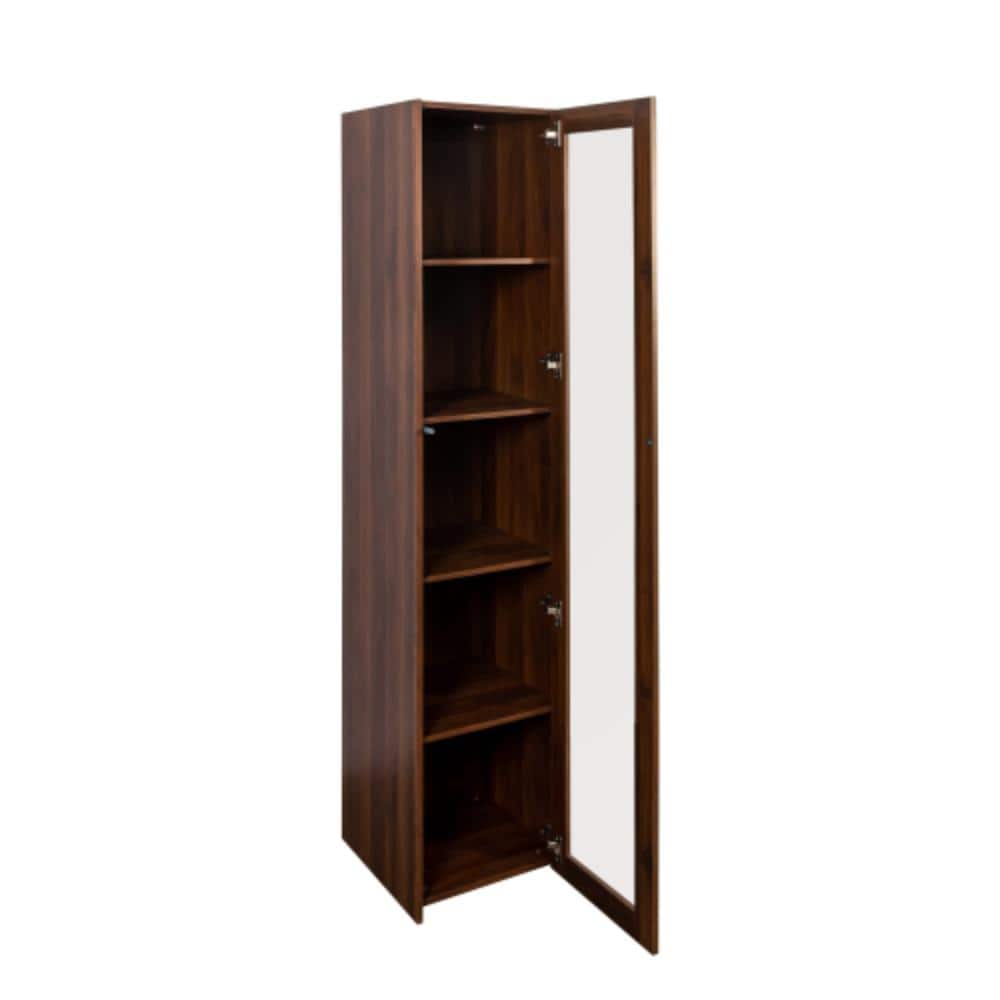 15.75 in. W x 15.75 in. D x 70.87 in. H Bathroom Brown Linen Cabinet price history on PriceWatchPro