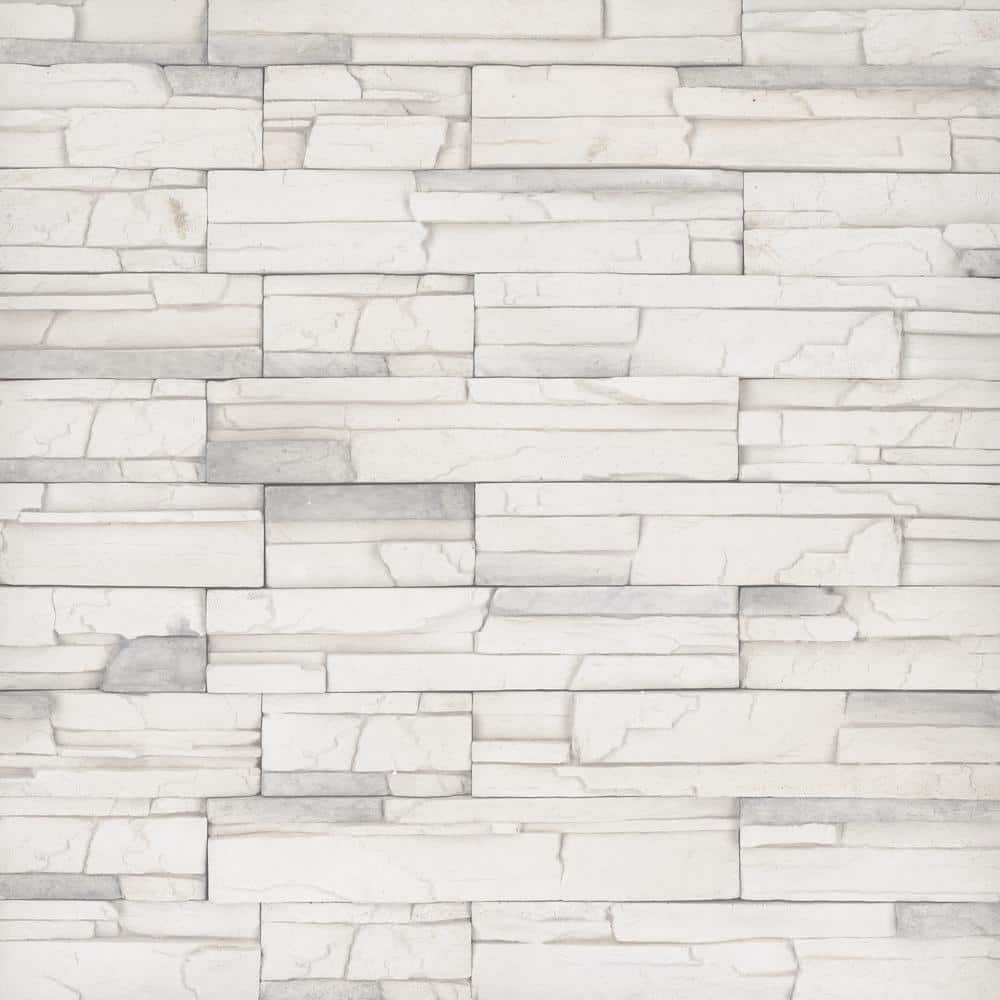 Earthecho Natural Feather White 9 in. x 19.5 in. Textured Cement Concrete Look Siding Panels (6 sq. ft. /Case) price history on PriceWatchPro