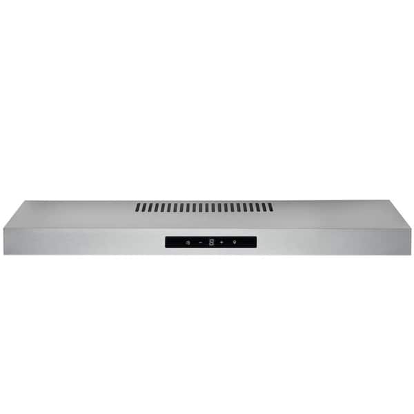 Cavaliere 30 in. Under Cabinet Range Hood in Stainless Steel with 
