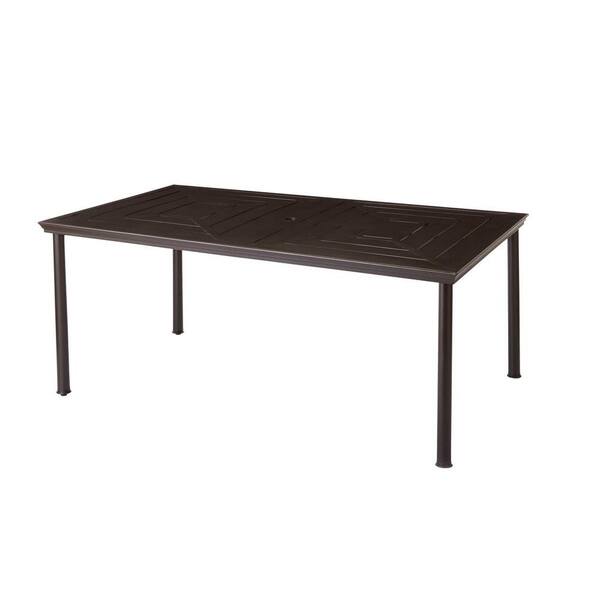 Hampton Bay Middletown Rectangular Patio Dining Table