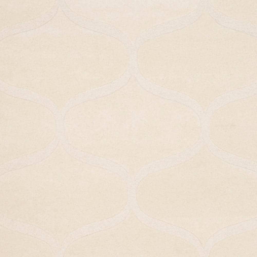Ivory Elegance 8' x 10' Hand-Tufted Wool Area Rug