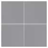 Daltile Restore Dove Gray Glossy 6 in. x 6 in. Glazed Ceramic Wall