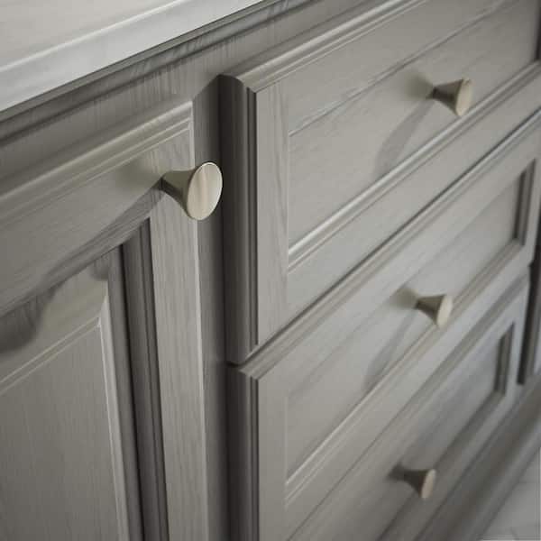 Tolva 1-1/4 in. (32 mm) Modern Satin Nickel Cabinet Knob