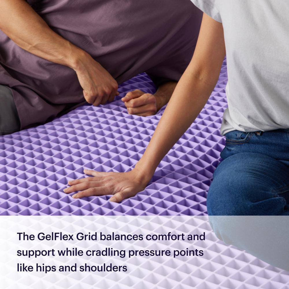Queen Medium Gel Memory Foam Mattress with Adjustable Base