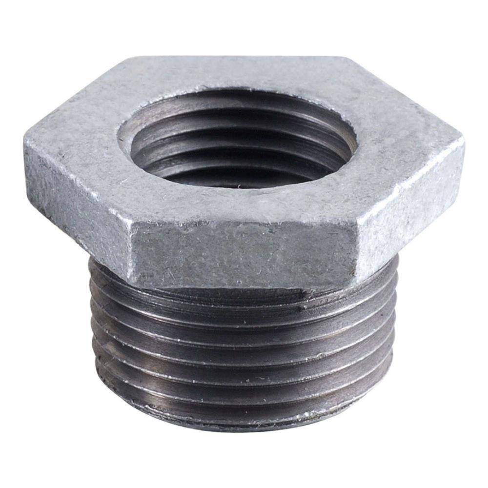 STZ 1-1/2 in. x 1 in. Galvanized Iron Bushing 311 B-1121 - The
