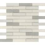 Volare Cieli 11.73 in. x 11.73 in. x 7mm Glass Mesh-Mounted Mosaic Tile (0.96 sq. ft.)