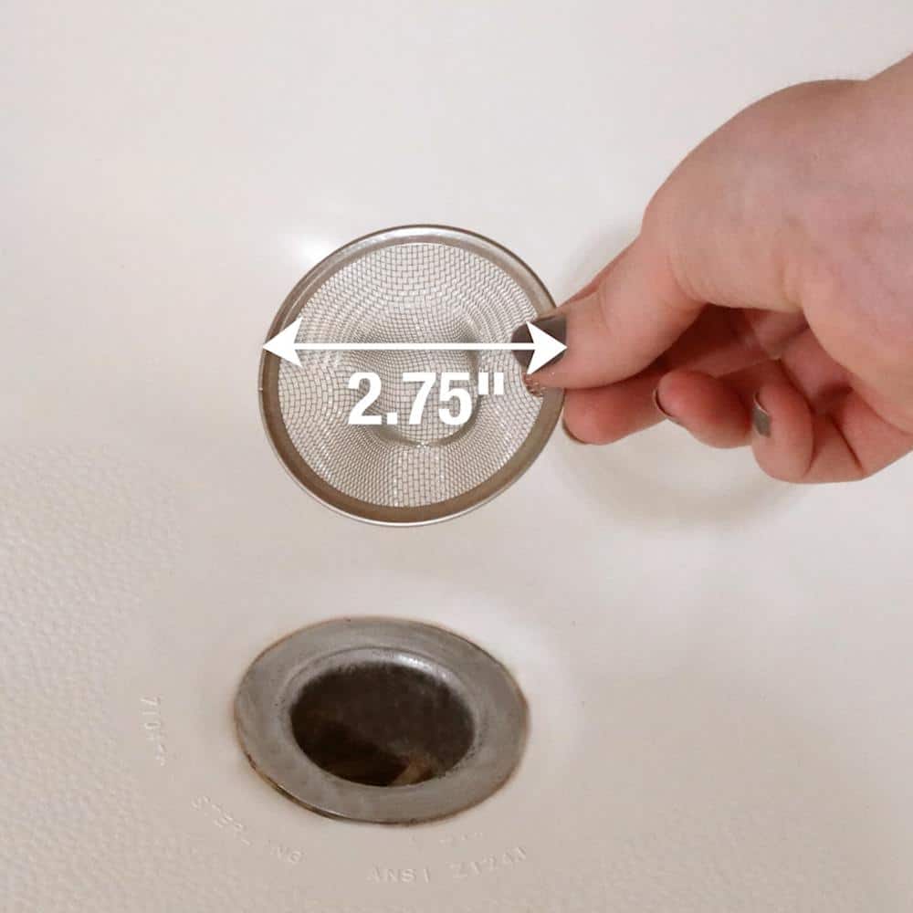 Danco 2-3/4 Inch Stainless Steel Mesh Tub Strainer
