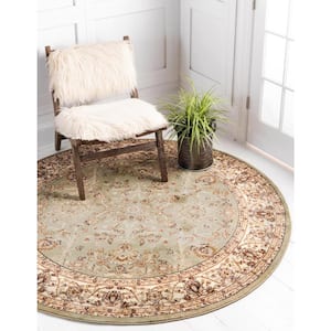 Voyage St. Florence Light Green 13' 0 x 13' 0 Area Rug