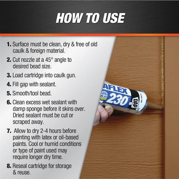 DAP Dynaflex 230 10.1 oz. Tan Premium Exterior/Interior