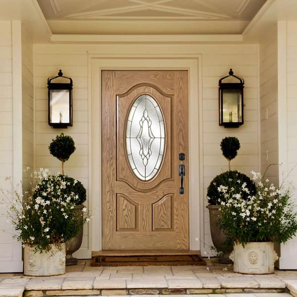 Oval lite Front Doors at