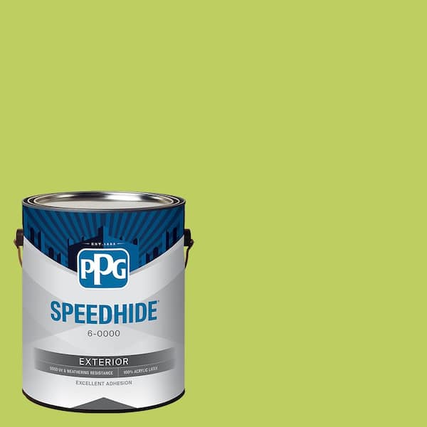SPEEDHIDE 1 gal. PPG1219-5 Boogie Blast Flat Exterior Paint