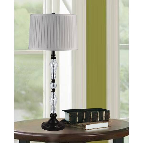 Dale 31 In Antique Brass Buffet Lamp With Softback Fabric Gb18318 The Home Depot Antique Brass Buffet Lamp, Antique Brass Buffet Lamps
