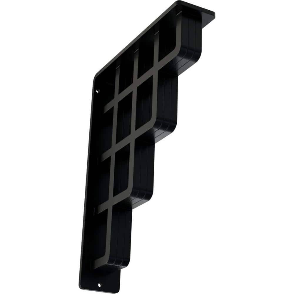 2 in. x 10 in. x 7-1/2 in. Wrought Iron Triple Center Brace Diane Bracket price history on PriceWatchPro