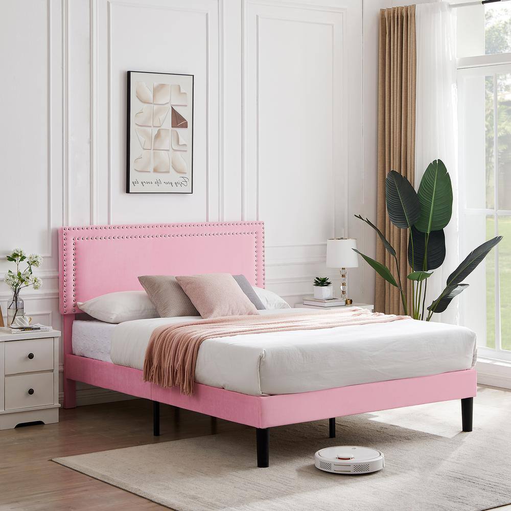 https://images.thdstatic.com/productImages/b802c7f8-70e4-48b7-ab95-0fce7613a085/svn/pink-vecelo-platform-beds-khd-cy-qb05-pnk-64_1000.jpg