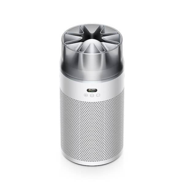 203 sq. ft. HEPA and Activated Carbon Purifier in White with intelligent purification