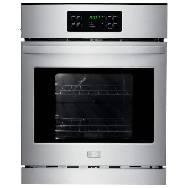 Frigidaire 24 in. Single Electric Wall Oven Self-Cleaning in Stainless Steel