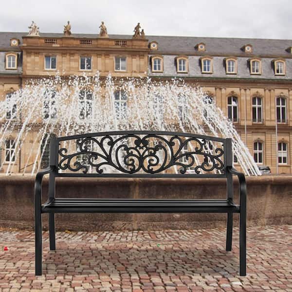 Amazon.com: zxhrybh Outdoor Bench, Double Benches for
