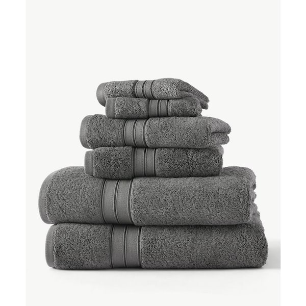 Slate discount grey towels