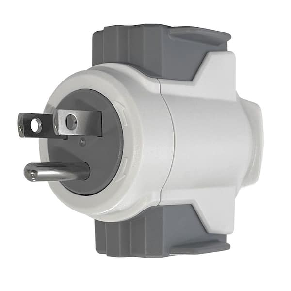 3-Outlet Rotating Plug Adaptor