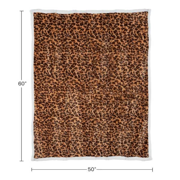 Fleece Sherpa Polyester Throw Blanket