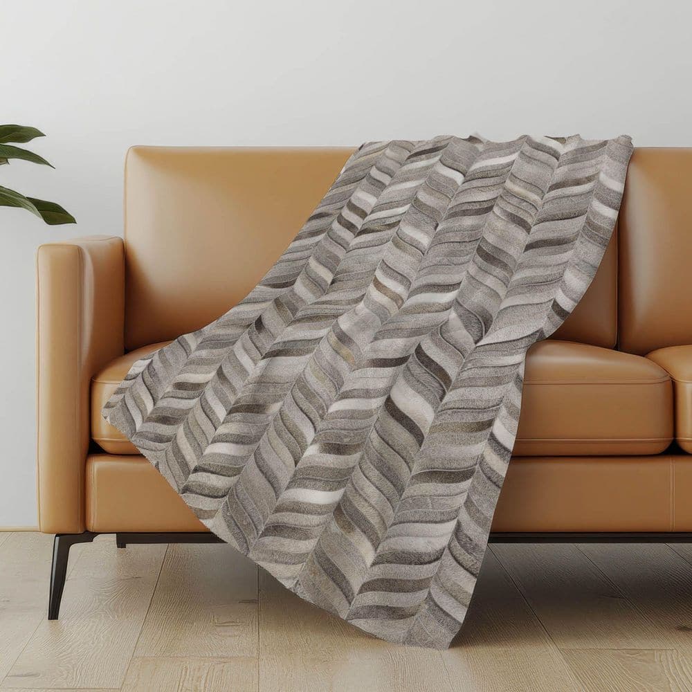 Premium Machine Washable ASB106 Gray 50 in. x 70 in. Sherpa Throw Blanket price history on PriceWatchPro