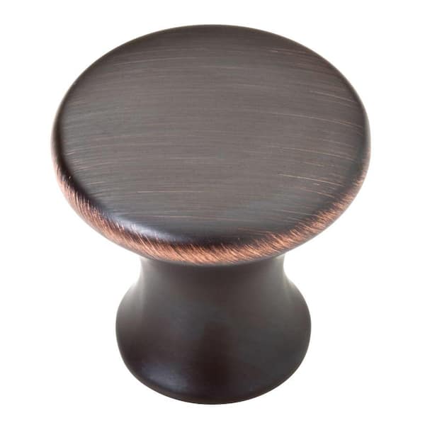 Liberty Southampton 1-1/8 in. (28mm) Bronze with Copper Highlights Round Cabinet Knob