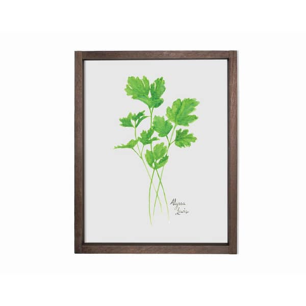 Unbranded Nature's Lace 2 Parsley Farmhouse Decorative Sign 13 in. x 19 in.