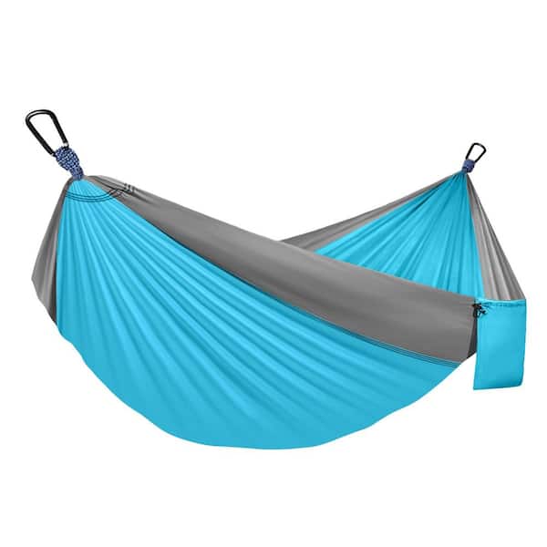 Camping Hammock Bed with Portable, Tree Straps for Camping, Outside, Indoor, Hiking, Beach and Travel (1-Pack)