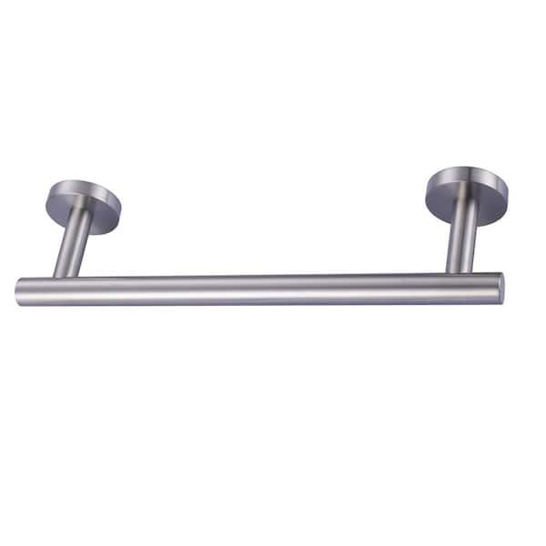 12 in. Wall Mounted Single Towel Bar Bath Hardware Accessory in Brushed Nickel