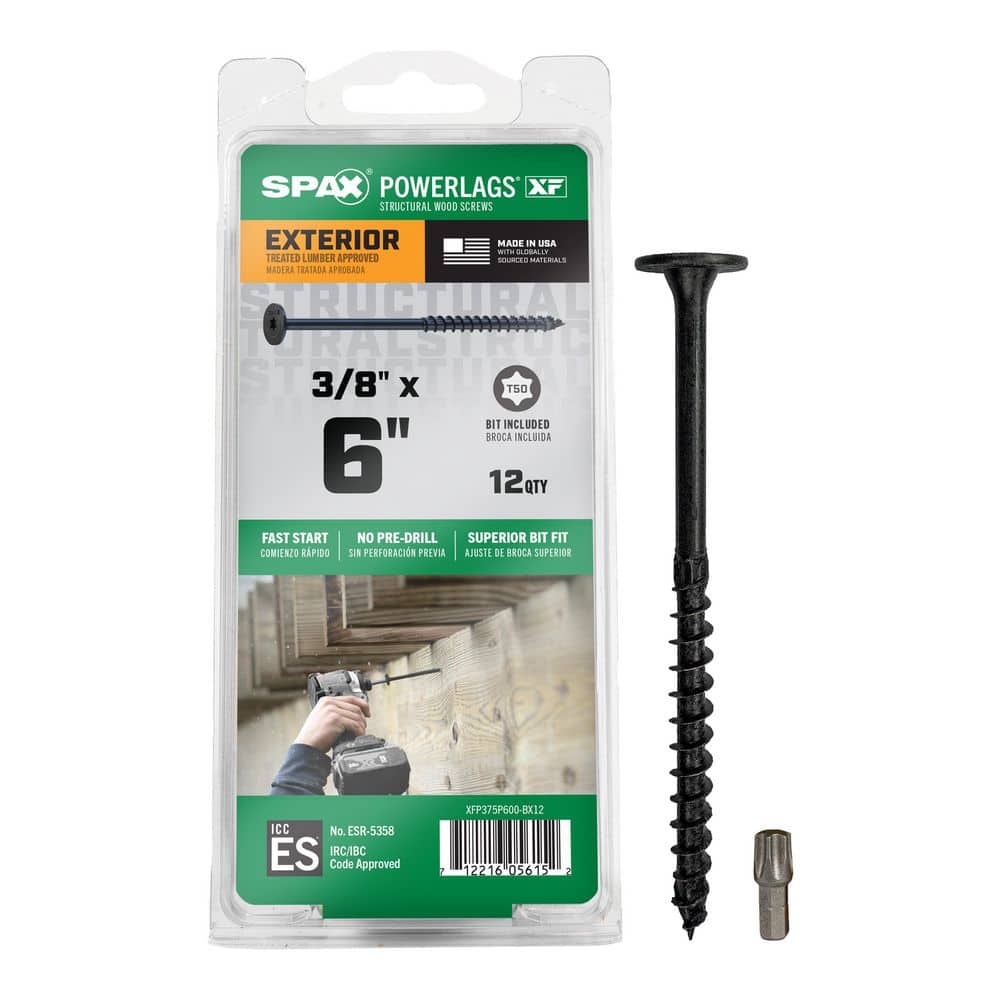 1/4 in. x 4 in. Powerlags XF Interior T40 T-Star Pancake Head Structural Wood Lag Screws (50-Piece) price history on PriceWatchPro