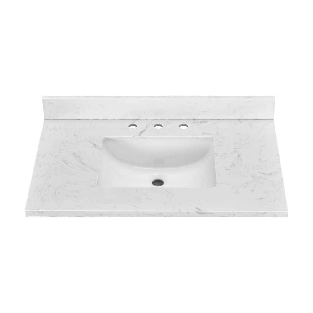 LANDOLT Whitehaven 36 in. W x 22 in. D Engineered Stone