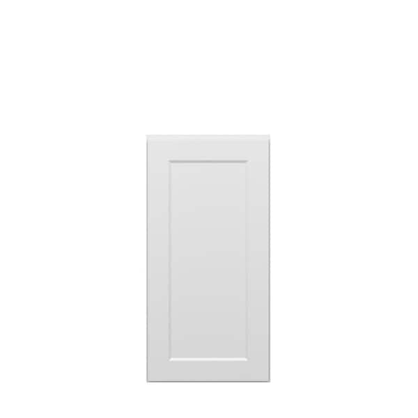 Unbranded Norfolk Shaker 18 in. W x 36 in. H x 12 in. D in Painted White Plywood Assembled Wall Cabinet