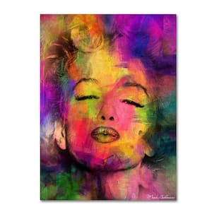 24 in. x 18 in. "Marilyn Monroe VI" by Mark Ashkenazi Printed Canvas Wall Art