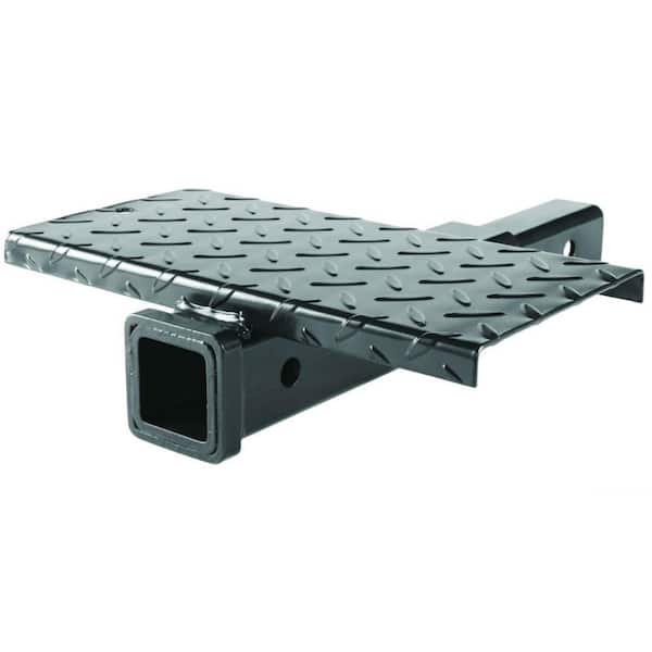 MaxxHaul Hitch Extender with Step 4000 lbs. Max Towing Weight and 400 lbs. Tongue Weight