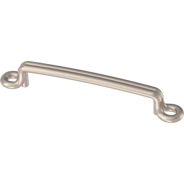 Liberty Urbane Wire 5-1/16 in. (128 mm) Satin Nickel Spoon Foot Drawer Pull (5-Pack)