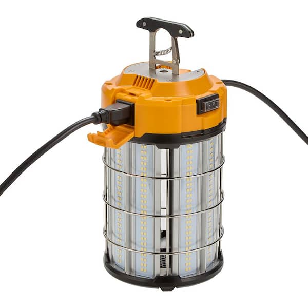 Maxxima High Bay Temporary LED Work Light, Linkable, 150-Watt 18,000 Lumens 5000K Daylight