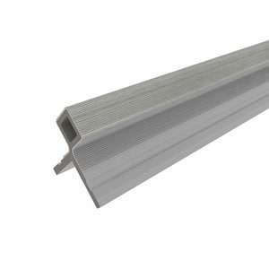 European Siding System 3.19 in. x 3.19 in. x 8 ft. Composite Siding Corner Trim in Icelandic Smoke White Board