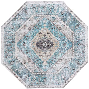 Yara Yash Seaglass 7 ft. 10 in. x 7 ft. 10 in. Area Rug