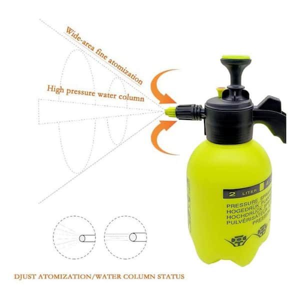 0.5 Gallon Cordless Handheld Pressure Sprayer with Adjustable
