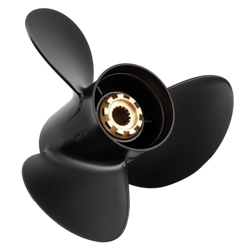 Amita 3 3-Blade Propeller For Mercury, 15 in. Pitch, 13.5 in. Dia.