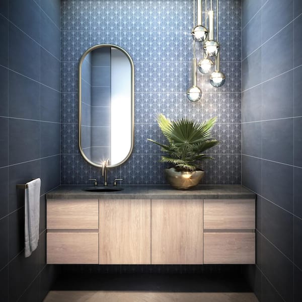 Wave 24 in. x 48 in. Honed Seaweed Porcelain Tile (31.01 sq. ft./Case)