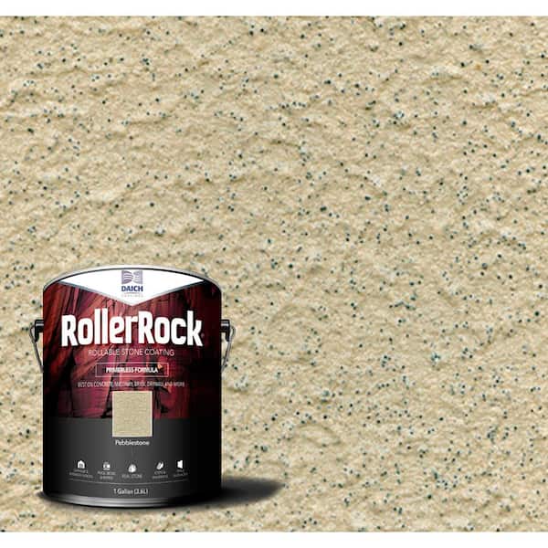DAICH RollerRock 1 Gal. Self-Priming Pebblestone Exterior Concrete Coating