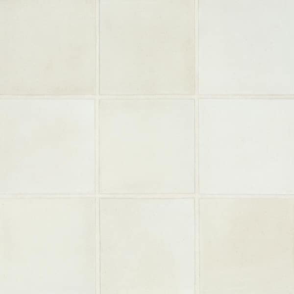 Bedrosians Sample-Celine 4 in. x 5 in. Matte White Porcelain Subway Tile