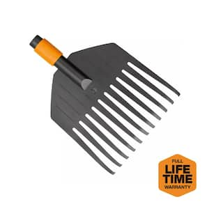 QuikFit Shrub Rake Interchangeable 8.5 in. Head Attachment