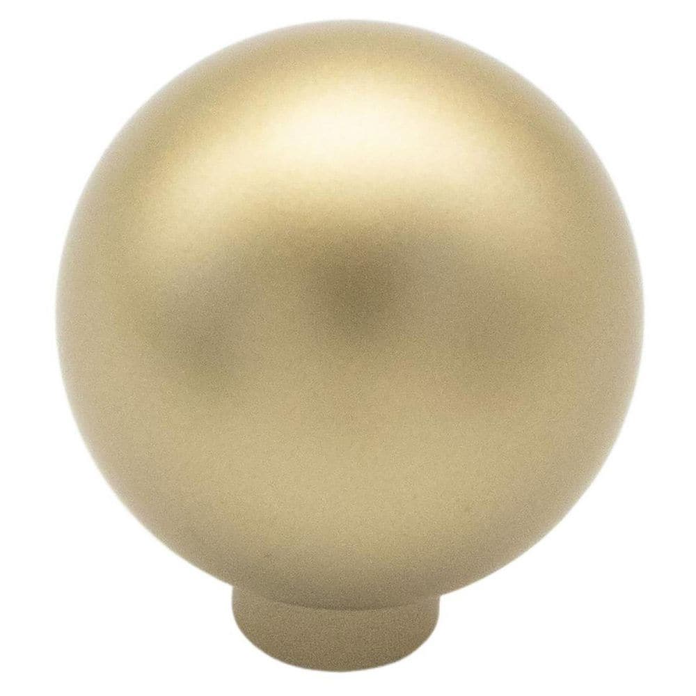 Harmony Collection Round Knob 1-1/16 in. Diameter Brushed Golden Brass Round Cabinet Knob (Set of 10) price history on PriceWatchPro
