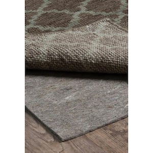 Ottomanson Non-Slip Rug Pad Grip 8x14 Felt 1/4 Thick for Any Flooring  Surface, 7'9 x 13'11, Beige