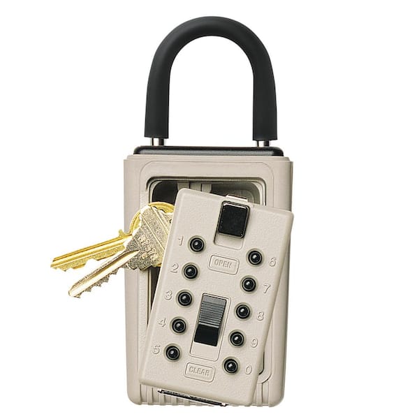 KeySafe Portable 3-Key Lock Box with 