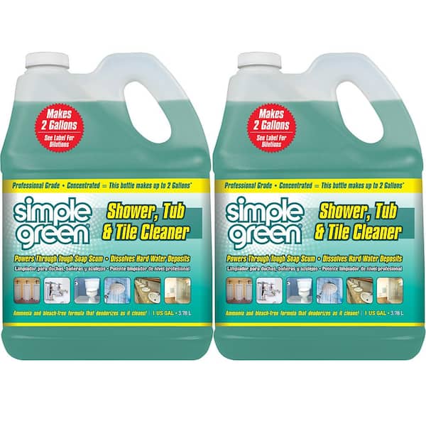 Simple Green 1 Gal. Pro Grade Shower, Tub and Tile Cleaner (2-Pack)