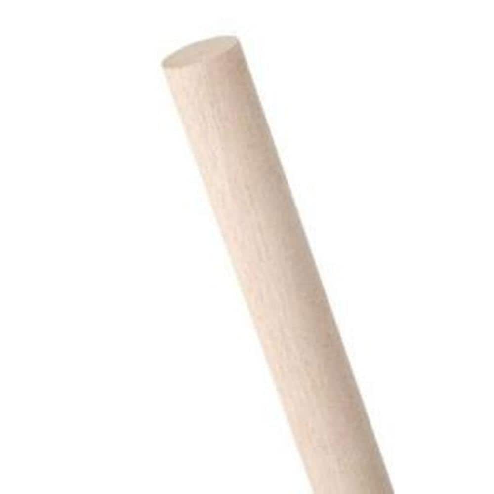 56232 NATURAL WOOD DOWELS 36IN ASSORTMENT 111 PIECES - Factory Select, Wood  Dowels