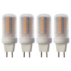 20-Watt Equivalent GY6.35 Halogen Replacement LED Light Bulb Warm White (4-Pack)